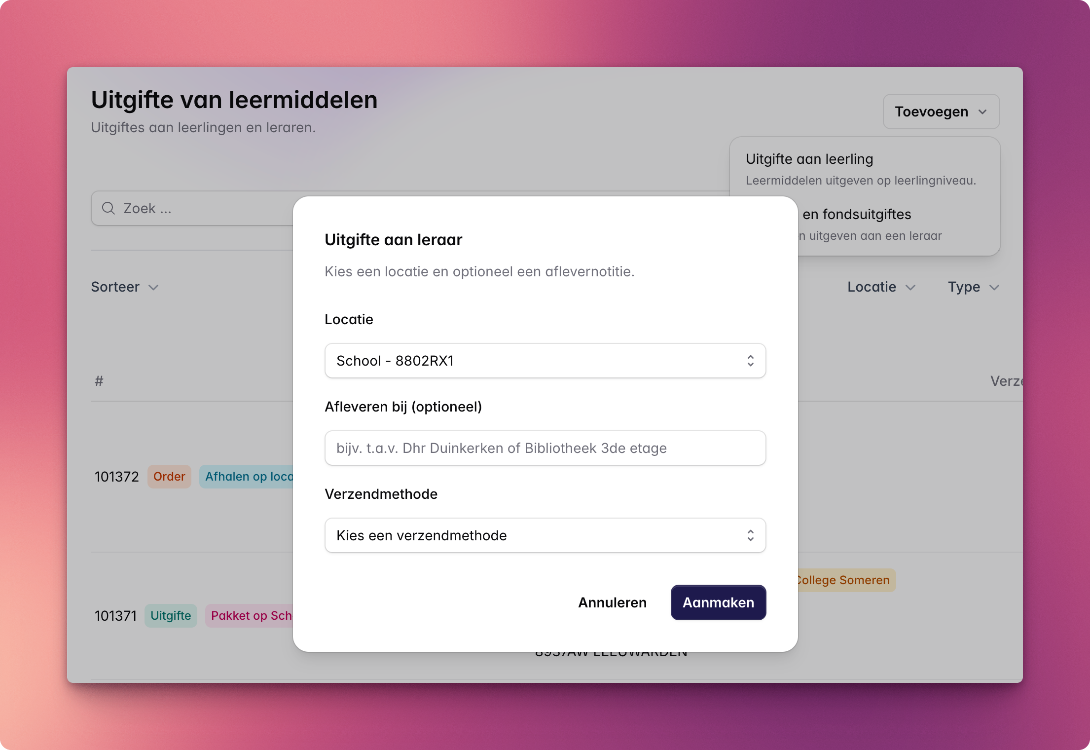 De Nieuw-dialoog voor een docentuitgifte